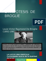 La Hipótesis de Broglie