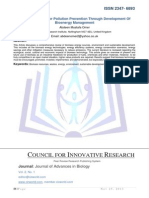 Bio-Engineering For Pollution Prevention Through Development Ofbioenergy Management