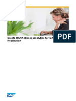 Create HANA-based Analytics For Data Replication