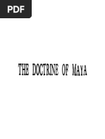 Doctrine of The Maya