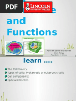 L1 - Cells Structure and Functions