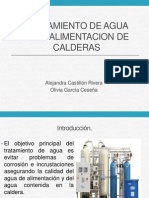 Expo TRATAMIENTO DE AGUA PARA ALIMENTACION DE CALDERAS PDF