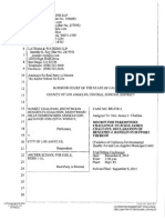 Motion For Peremptory Challenge To Judge James C. Chalfant