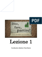 Dire Fare Partire Lezione 1