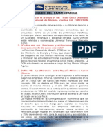 Solucionario Del Examen de La Ley General de Mineria Del Peru