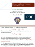 Frobenius Series Solutions