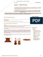 Aulas de Viola Clássica - Viola D'Arco - Abril 2014