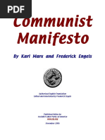 Marx Communist Manifesto