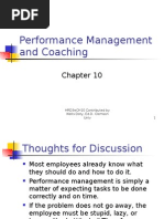 Performance Management and Coaching: HRD3eCH10 Contributed by Wells Doty, Ed.D. Clemson Univ 1