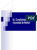 Ec Constitutivas-Ley de Newton