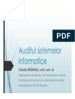 Auditul Sistemelor Informationale