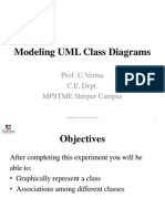 Exp 4 Modeling UML Class Diagrams