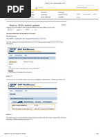 How To - SLD Content Update - SCN