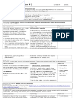 E5 Model Lesson Plans