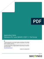 Siemens PLC and Simatic Step 7 - Tia Portal