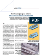 How To Analyzie Gear Failures