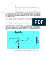 Michelson Interferometer