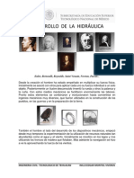 Desarrollo de La Hidraulica 2015 PDF