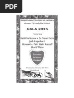 Gala 2015 Tribute Book 