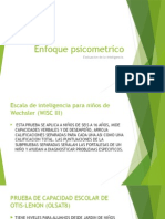 Enfoque Psicometrico