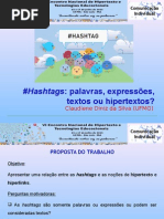 Hashtags e o Hipertexto