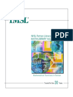 IMSL Fortran Library User Guide 1 PDF