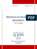 Ten Examples of How Unions Can Increase Efficiency