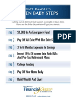 Dave Ramsey's Baby Steps