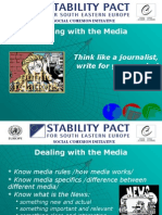 Dealing With The Media: Think Like A Journalist, Write For Your Reader!