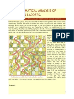 The Mathematical Analysis of Snakes and Ladders