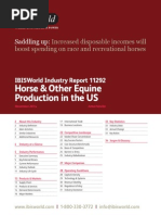 Horse & Other Equine Production in The US Industry Report PDF