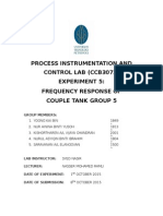 Exp 5 Frequency Response of Couple Tank