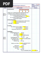 Ribbed Slab Design Template