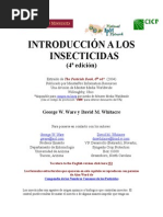 Introducción A Los Insecticidas