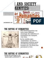 1.the Nature of Humanities