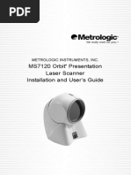 MS7120 Orbit Presentation Laser Scanner Installation and User's Guide