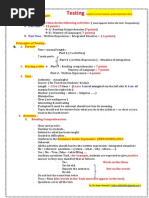 How To Plan Tests and Exams According To The BEM Guide 2013 Typology