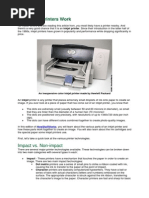 How Inkjet Printers Work