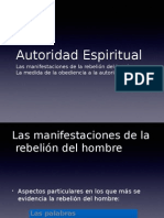 Autoridad Espiritual Clase 5