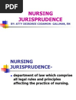 Nursing Jurisprudence and Ethics