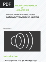 Insulation Coordination of Ais and Gis