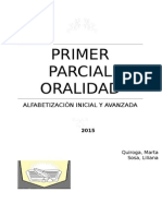 Primer Parcial - Alfabetizacion