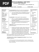 Rainforest Lesson Plan