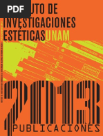 Instituto de Investigaciones Estéticas - UNAM - Publicaciones 2013