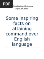 Some Inspiring Facts On Attaining Command Over English Language