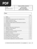 1028 - Programación Docente 2014-2015 - Lengua Castellana y Literatura. Tercero de ESO