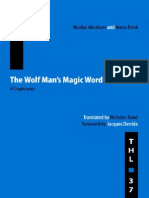 Nicolas Abraham & Maria Torok - The Wolf Man's Magic Word. A Cryptonymy