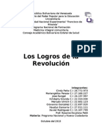 Logros de La Revolucion