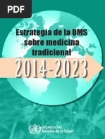 Estrategia de La OMS Sobre Medicina Tradicional