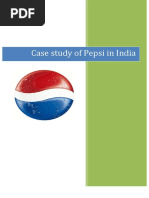 Case Study of Pepsi in India